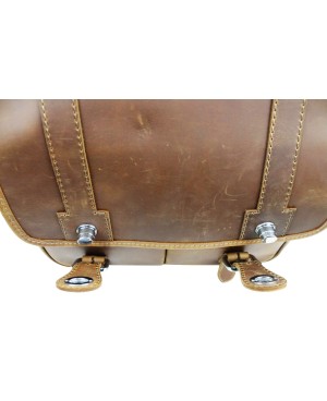Full Grain Leather Crossbody Camera Bag