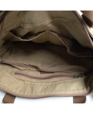 Large Everyday Canvas Crossbody Bag