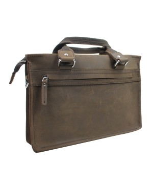 Men's and women's leather bags 13 inches