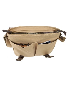 Casual canvas crossbody bag