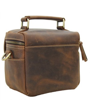 Leather Vintage Camera Bag
