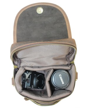 Leather Vintage Camera Bag