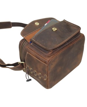 Leather Vintage Camera Bag
