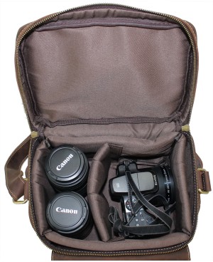 Leather Vintage Camera Bag