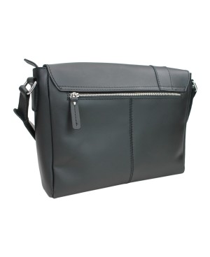 Casual Leather Asymmetric Crossbody Bag