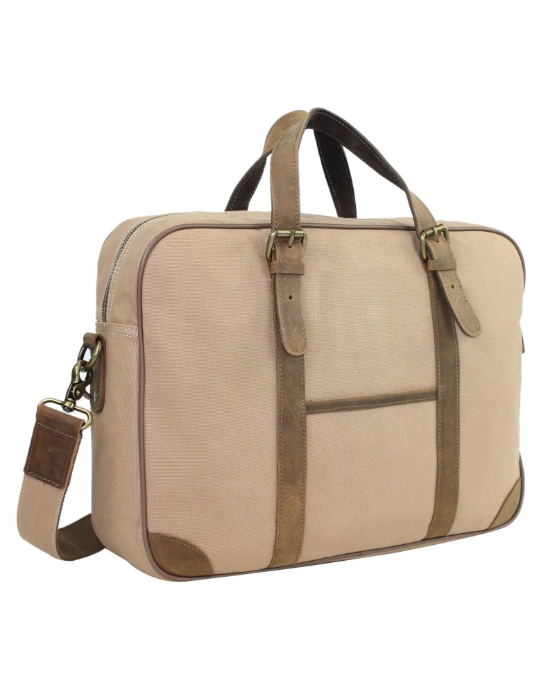 Casual Canvas Laptop Crossbody Bag