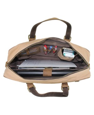 Casual Canvas Laptop Crossbody Bag