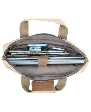 Casual Canvas Laptop Messenger Bag