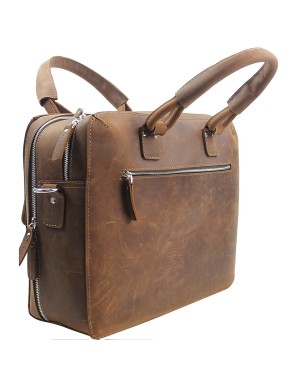 Leather Travel Tote