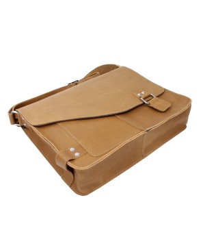 Men's and women's cowhide shoulder bags